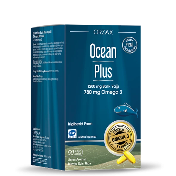 Ocean Plus 1200 mg 50 Kapsül ürün görseli 1