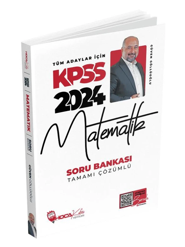 Hoca Kafası 2024 KPSS Matematik Soru Bankası Çözümlü - Güven Göllüoğlu Hoca Kafası Yayınları