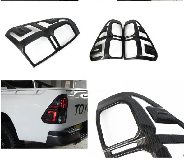 Toyota Hilux Stop için Çerçevesi ABS Siyah 2016 Sonrası - Resim 2