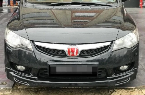 Honda Civic Arka için Tampon Eki Ve Ön Tampon Eki 2006-2012 Boyalı - 2