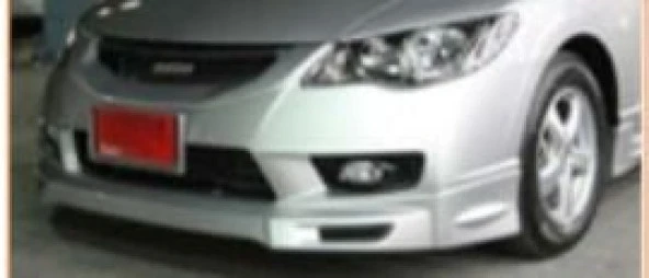 Honda Civic Arka için Tampon Eki Ve Ön Tampon Eki 2006-2012 Boyalı - 3