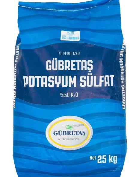 GÜBRETAŞ POTASYUM SÜLFAT (25 KG)