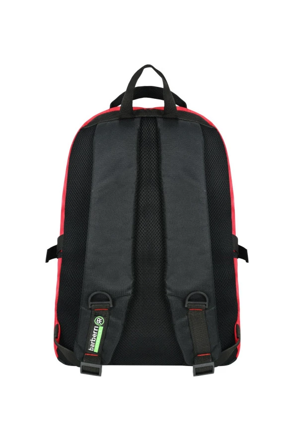 himarry himarry Çok Amaçlı Laptop Dizüstü Bilgisayar Bölmeli Sırt Çanta Kırmızı - 3