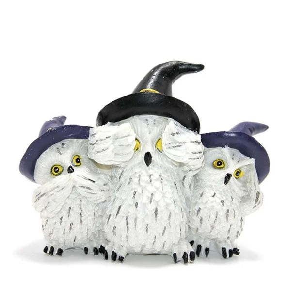 himarry himarry Polyester Baykuş Ailesi Biblo - 2