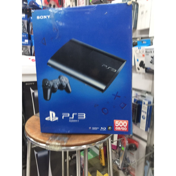 PLAYSTATION 3 SÜPER SLİM MODELİ  500 GB OYUN YÜKLÜ