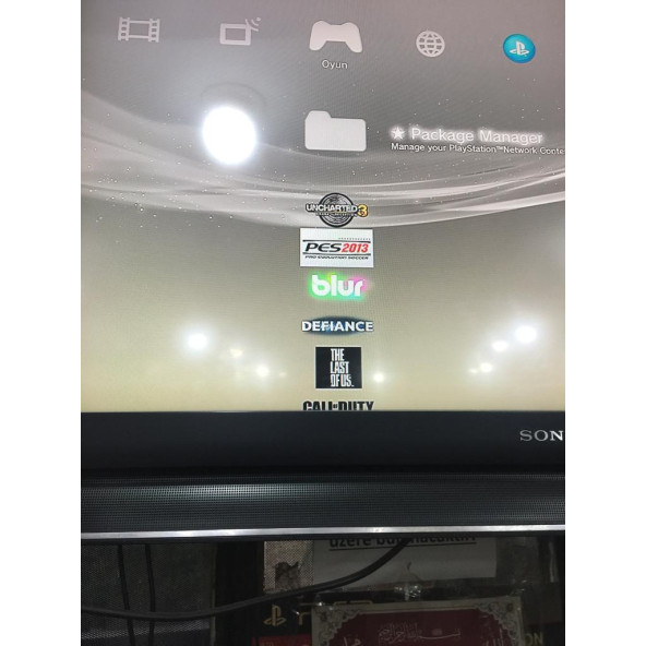 PLAYSTATION 3 SÜPER SLİM MODELİ  500 GB OYUN YÜKLÜ - 7