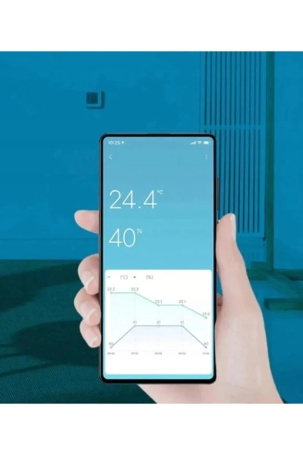 XIAOMI Sıcaklık ve Nem Monitörü Kablosuz Sıcaklık Ölçer - 7