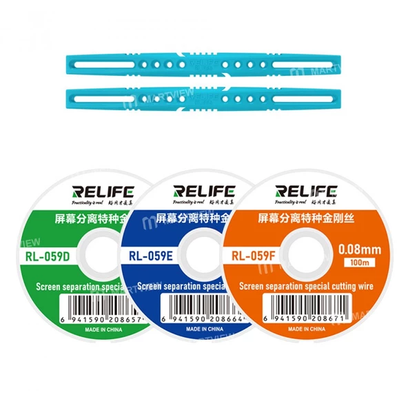 RELİFE RL-059 PLUS LCD EKRAN AYIRMA TELİ 5 İN 1 SET