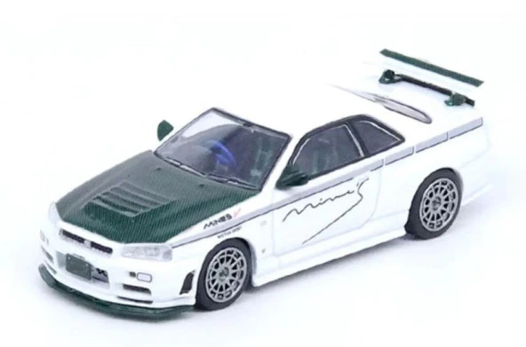 INNO64  Nissan Skyline GT-R (R34) Nismo R-Tune Mines 1/64 Model Araba