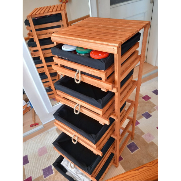 AHŞAP MEYVELİK SEBZELİK - 6