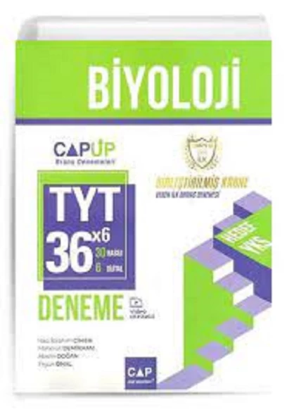 Çap Yayınları TYT Biyoloji 30 x 6 Up Deneme