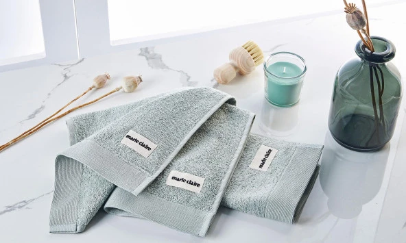 Marie Claire 3 Lü Peçete Bambu Laurel Yeşil