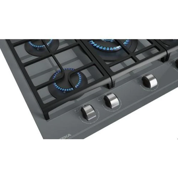 Teka Ankatre Set Gri ( Hlb 8400 Fırın- GZC 75330 XB 5 Gözlü Ocak-Teka DLV 68660 ST Davlumbaz - Resim 5