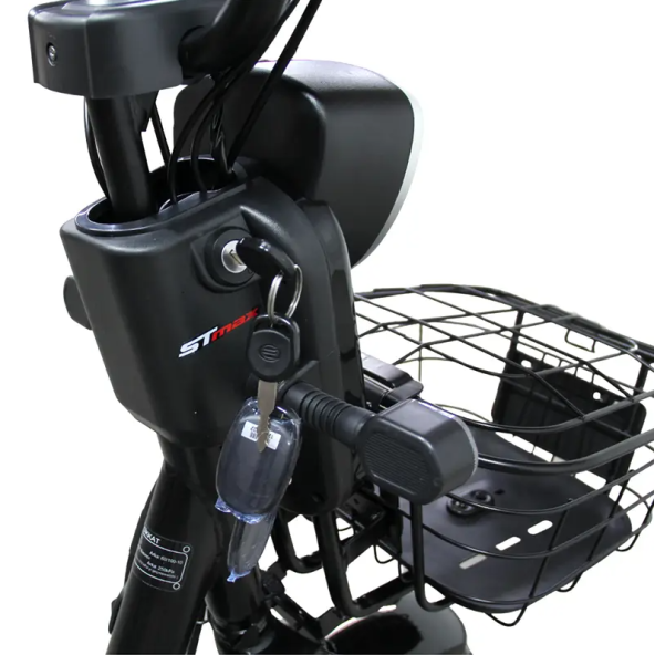STMAX KOBRA 500 ELEKTRİKLİ BİSİKLET SİYAH - 8