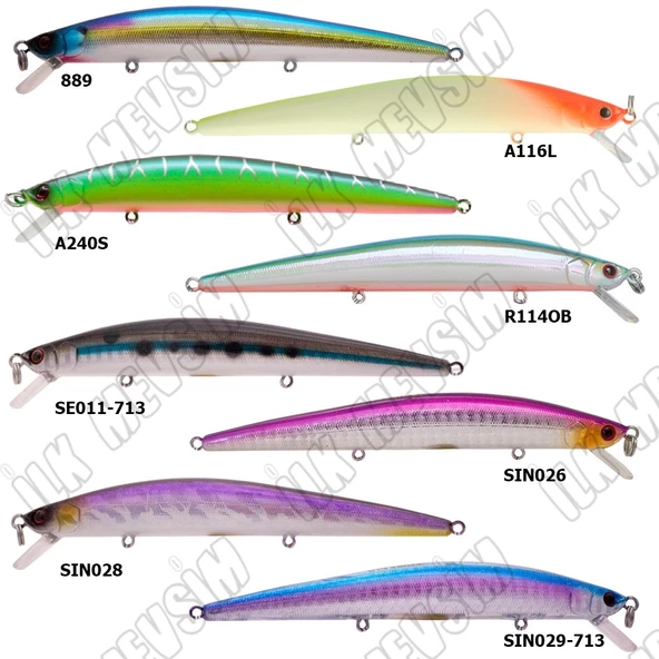 Strike Pro Eg-145 F Slingshot Minnow 12cm 12,6gr Maket Yem - Resim 3