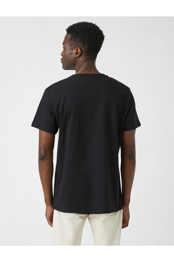 Karga Baskılı Tişört - Resim 4