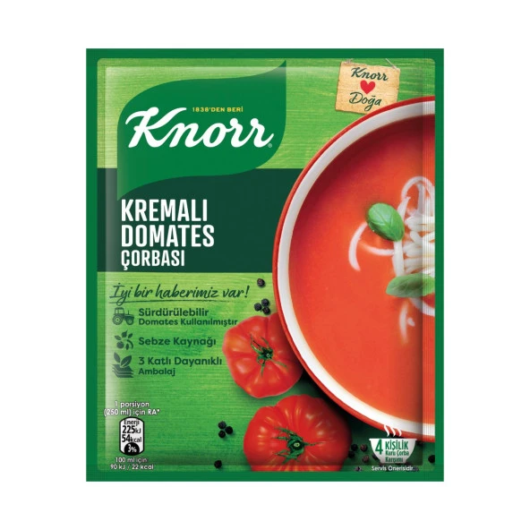 Knorr Kremalı Mantar Çorbası 69 Gr Domates Corbası 9112