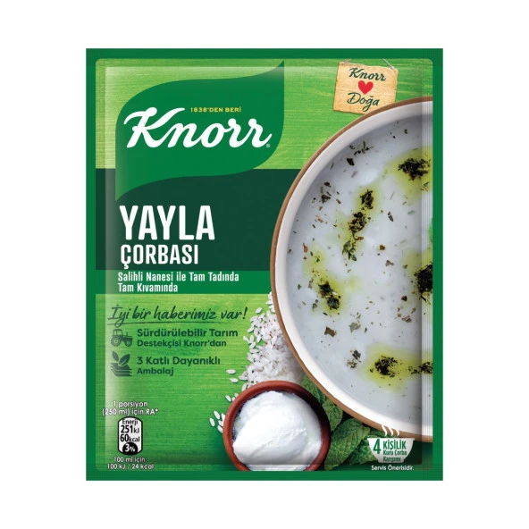 Knorr Yayla Çorbası 72 Gr 4578