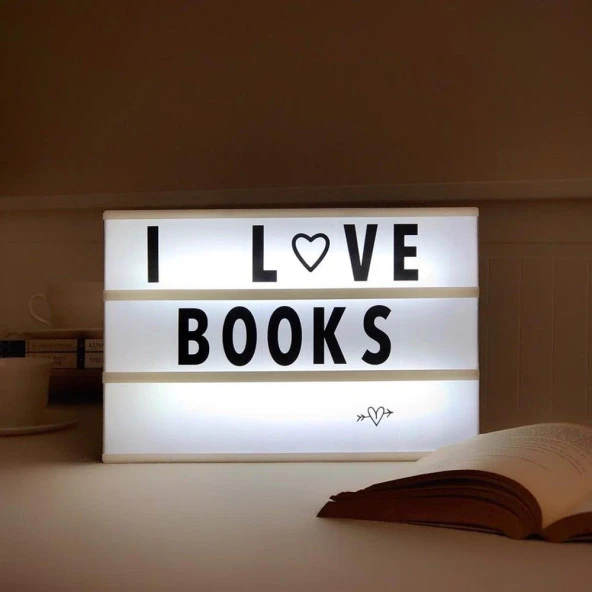 A4 Işıklı Mesaj Panosu Light Box