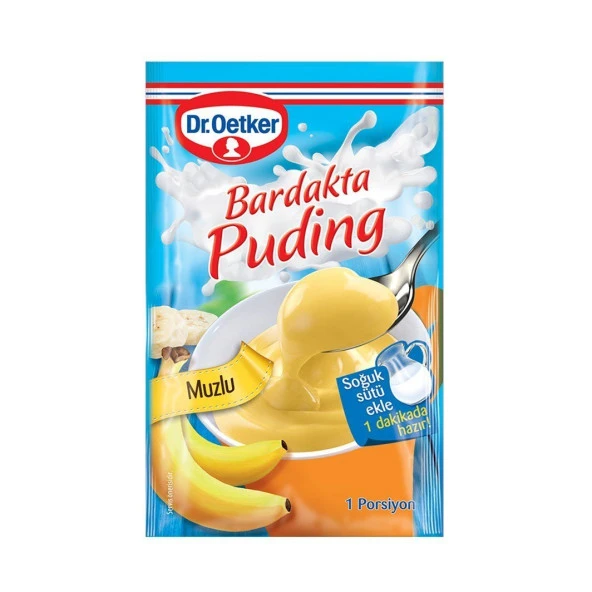 Dr.Oerker Bardakta Puding 30 Gr Muzlu