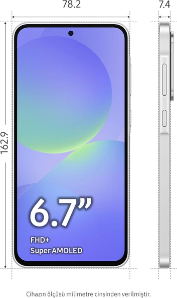 Samsung Galaxy A36 128 GB Gri - 2