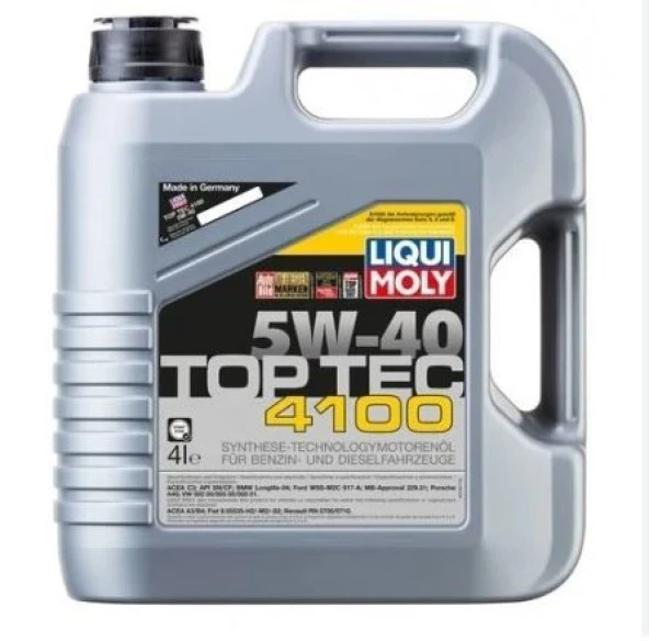 LIQUI MOLY LIQUI MOLY TOP TEC 4100 5W-40                       4LT