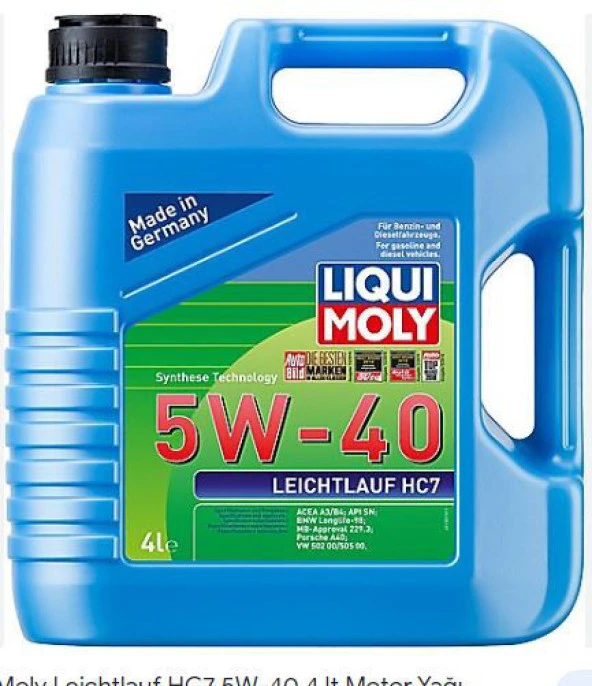 LIQUI MOLY LIQUI MOLY LEICHTLAUF HC7 5W-40                  4LT