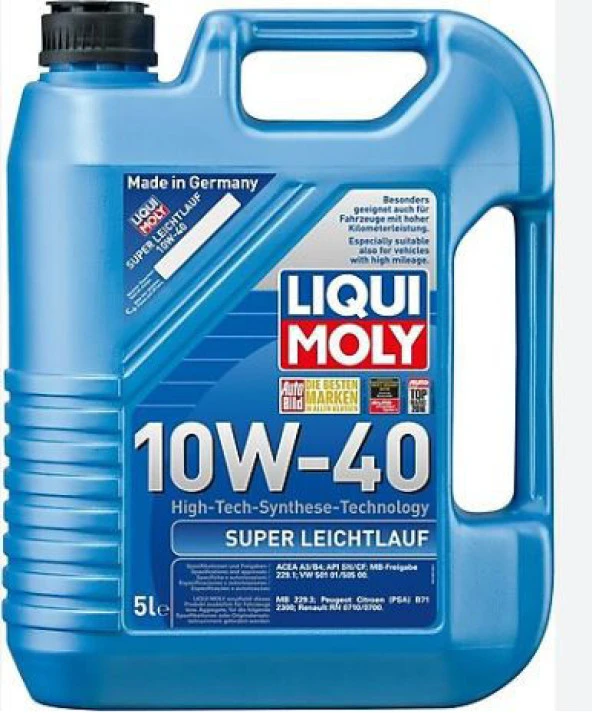 LIQUI MOLY LIQUI MOLY SUPER LEICHTLAUF 10W-40                          5LT