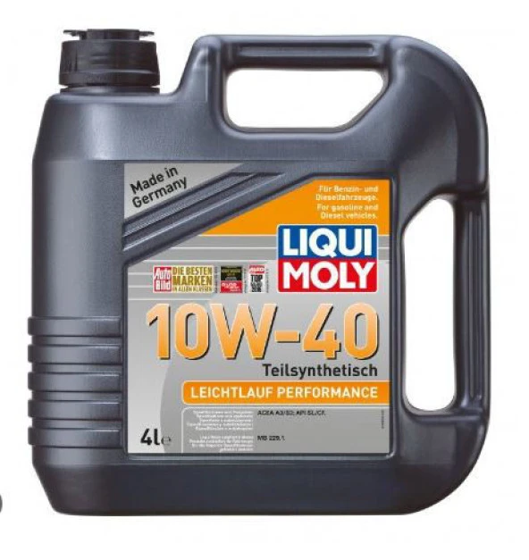 LIQUI MOLY LIQUI MOLY LEICHTLAUF PERFORMANCE Y-S 10W-40                     4L