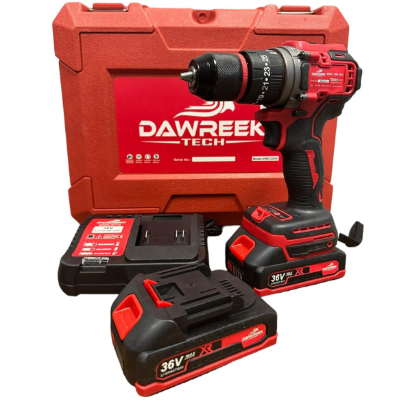 DAWREEK 10mm Red  KÖMÜRSÜZ VİDALAMA