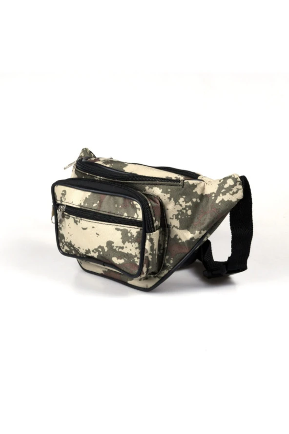 American Kamuflaj Renk Su Geçirmez Bez Freebag Bel Çantası - 3