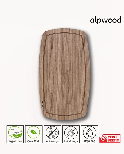 Pide ve Et Sunum Tahtası - Resim 2