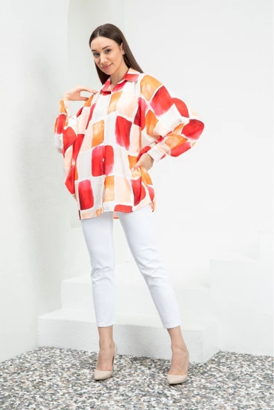 Zara Model Cesika Kumaş Gömlek - 5