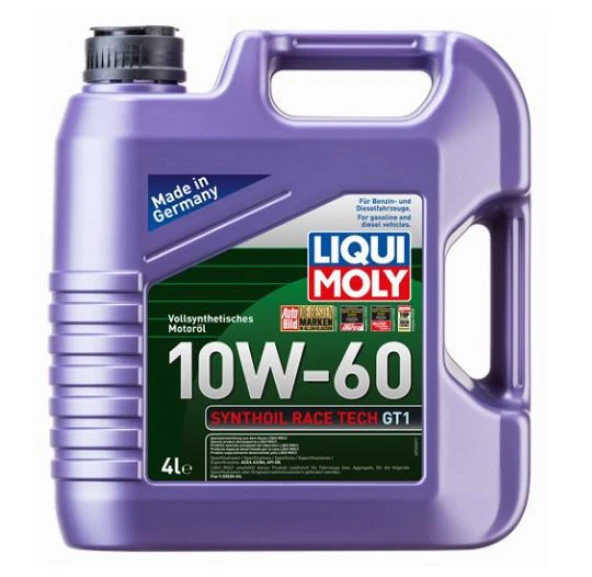 LIQUI MOLY LIQUI MOLY MOTOR YAGI SYNTHOIL RACE TECH GT1 10W- 60              4LT