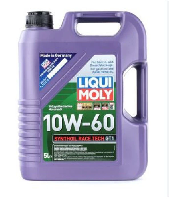 LIQUI MOLY LIQUI MOLY MOTOR YAGI SYNTHOIL RACE TECH GT1 10W-60                5LT