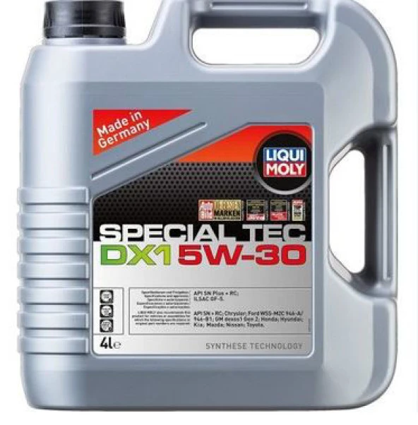 LIQUI MOLY LIQUI MOLY MOTOR YAGI SPECİAL TEC DX1 5W-30                  4LT