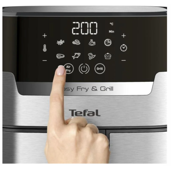 Tefal Easy Fry Grill Deluxe EY505D15 4.2 lt Izgaralı Yağsız Fritöz - 2