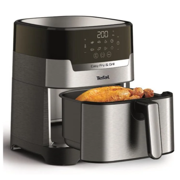 Tefal Easy Fry Grill Deluxe EY505D15 4.2 lt Izgaralı Yağsız Fritöz - 4