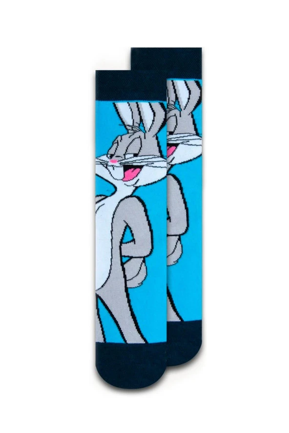 Bugs Bunny Desenli Çorap