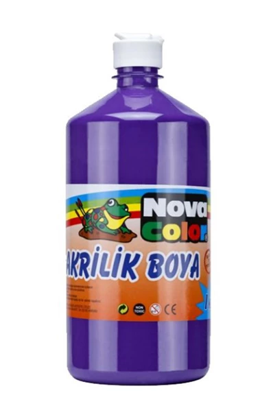 Nova Color Akrilik Boya 1 Kg Mor NC-229