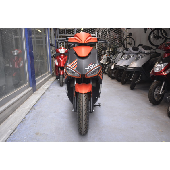 APACHI XRS 125 EURO5 125cc SCOOTER 2024 Model Turuncu