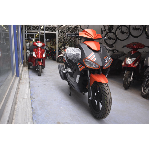 APACHI XRS 125 EURO5 125cc SCOOTER 2024 Model Turuncu - 3