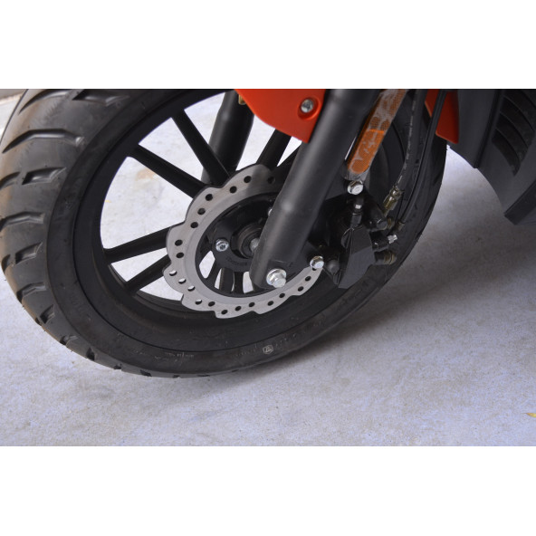 APACHI XRS 125 EURO5 125cc SCOOTER 2024 Model Turuncu - 8