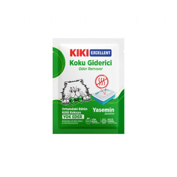 Kiki Excellent Kedi Kumu Koku Giderici Yasemin Çiçek Kokulu 5 Adet 25 gr - 2