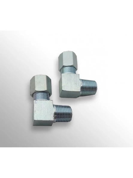 Çelik Yüksüklü Dirsek 6mm LL - 1/8 - Resim 5