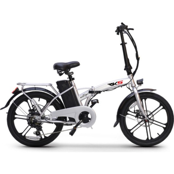 RKS MX25 Pro Katlanabilir Elektrikli Bisiklet - Silver