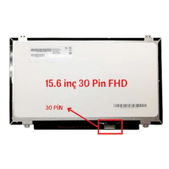 LP15BWF6-SPB1 LP156WHF6SP 15.6İNÇ 30PİN 1920x1080 Ekran Panel - 2