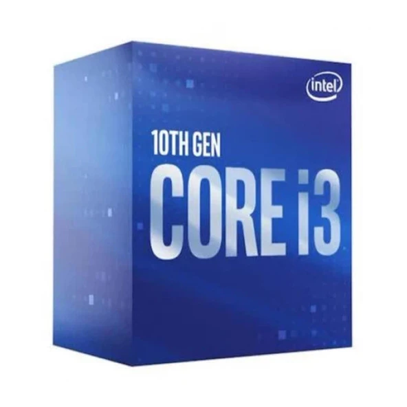 INTEL CORE i3-10100F 3.6Ghz 6MB 1200p 10.Nesil FANLI VGASIZ