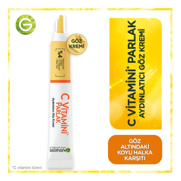 Garnier C Vitamini Parlak Aydınlatıcı Göz Kremi - 1