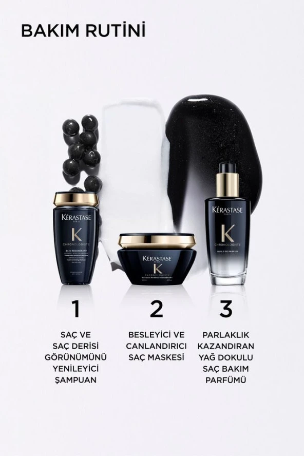 Kerastase Chronologiste Huile De Parfum Yenileyici Parfümlü Saç Bakım Yağı 100 ml - Resim 7